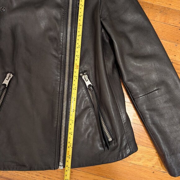 ALLSAINTS LEATHER MOTO JACKET - Picture 11 of 12